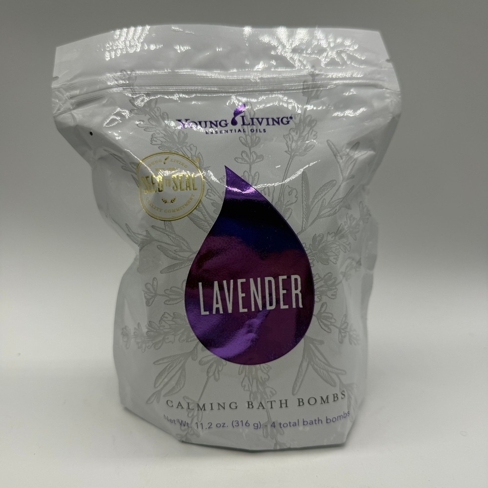 New Sealed Young‎ Living Essential Oil Lavender Calming Bath Bombs